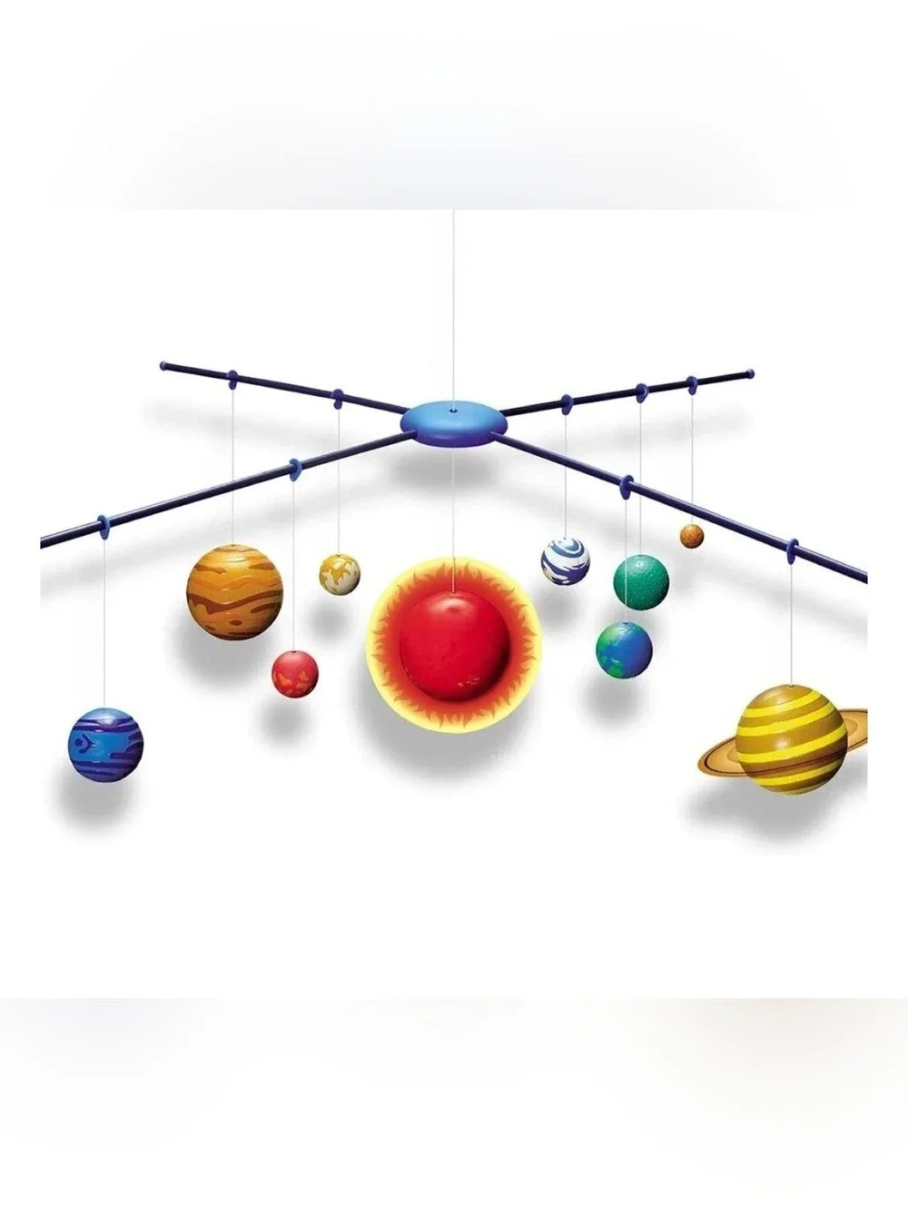 Solar System 3D Model Making Kit Glow In The Dark NEW